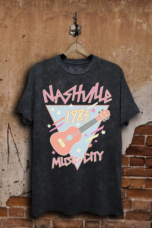 Nashville Music City Graphic Top