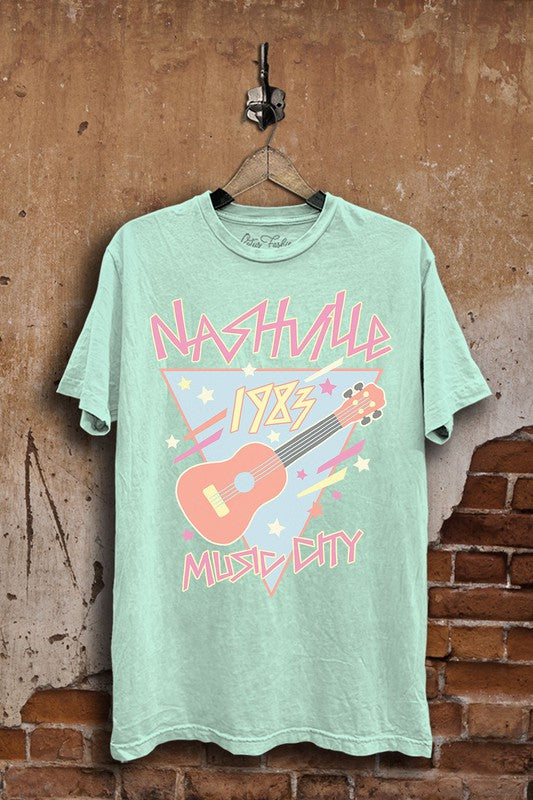 Nashville Music City Graphic Top