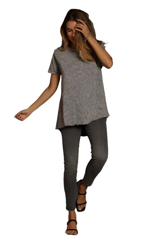 Mineral Black Dye Cut top