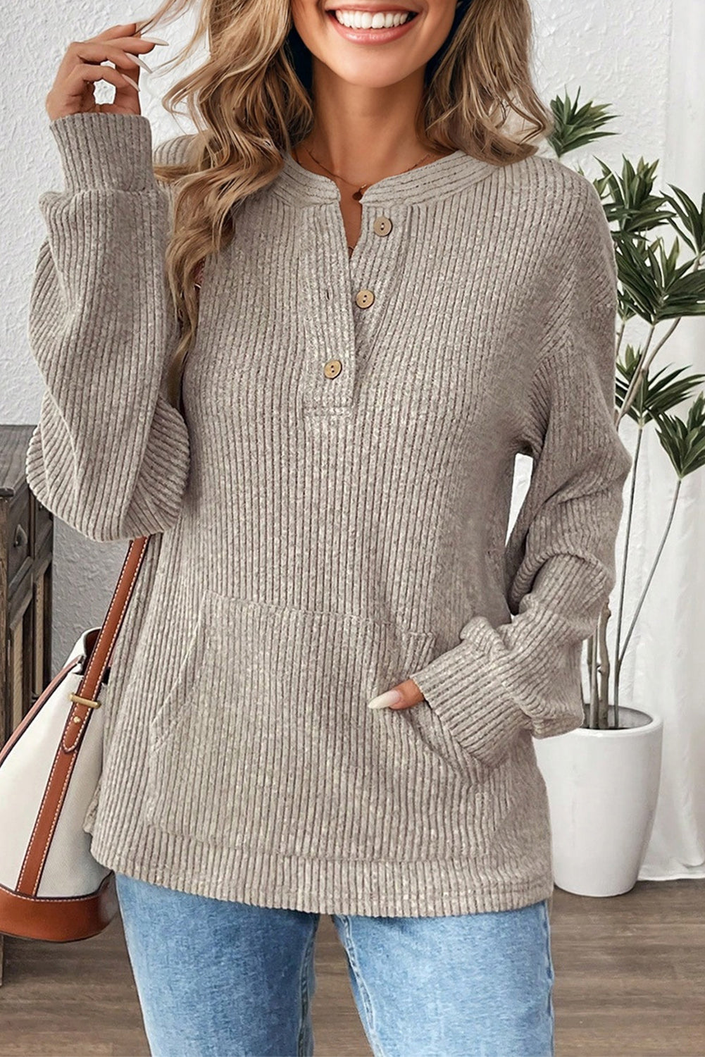 Keller Henley Knit Top