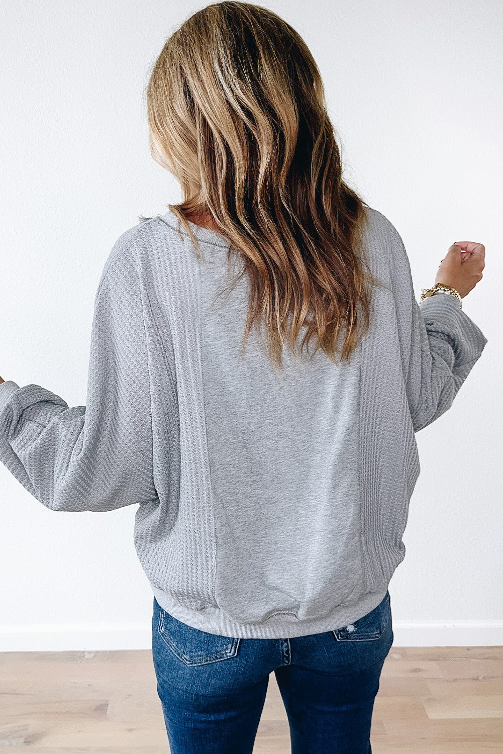 Ellison Light Grey Waffle