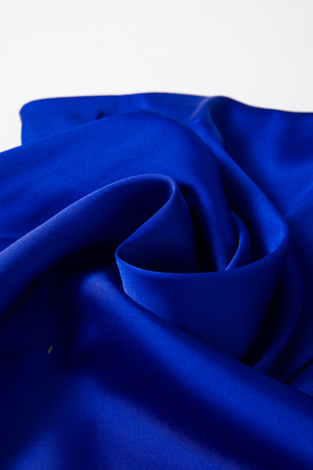 Eden Dark Blue Satin Blouse