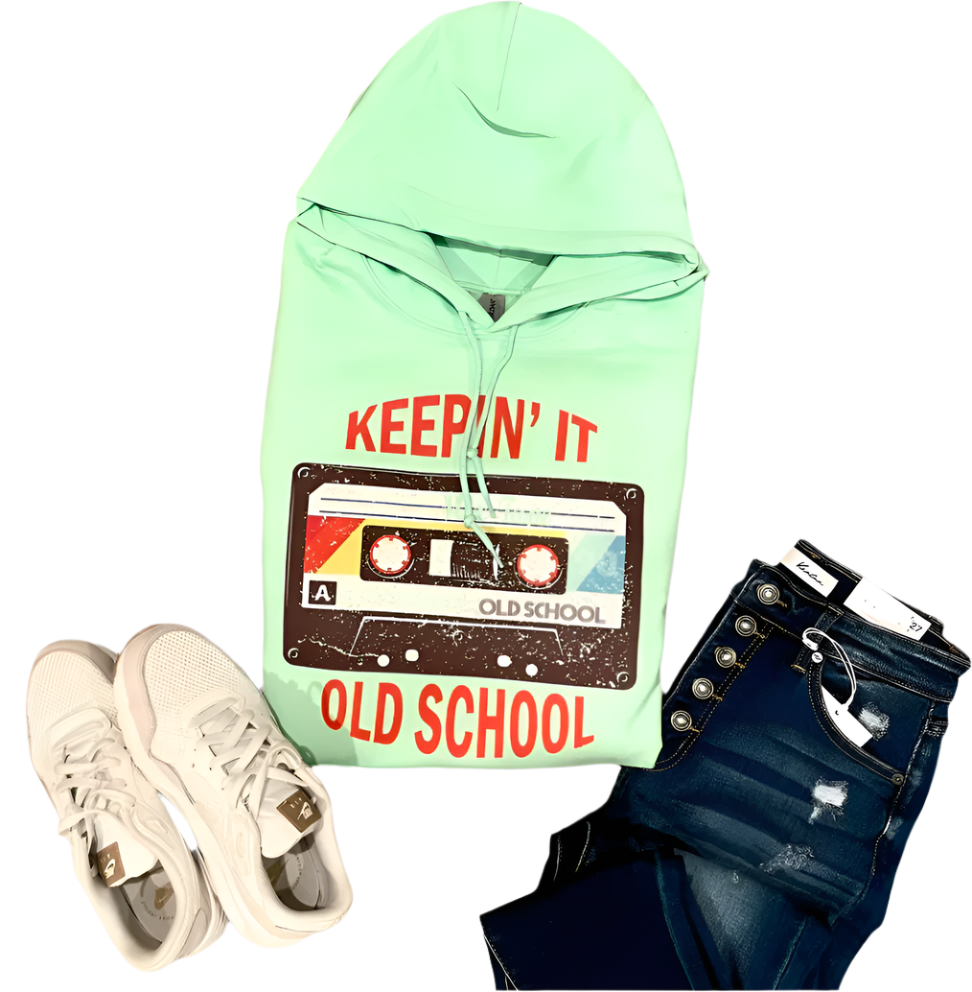 Keepin' It Old School Hoodie