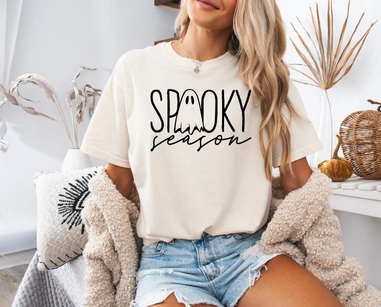 Spook Season Cream Tee
