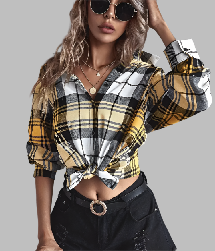 Black and Gold Flannel