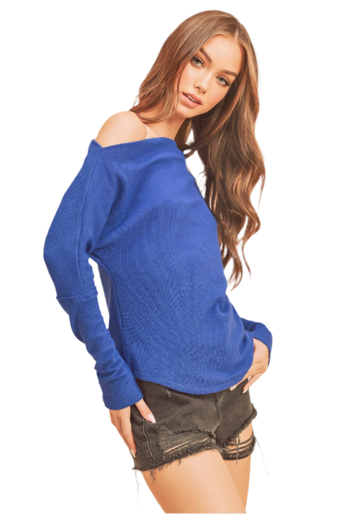 Lula Thermal Top-Cobalt
