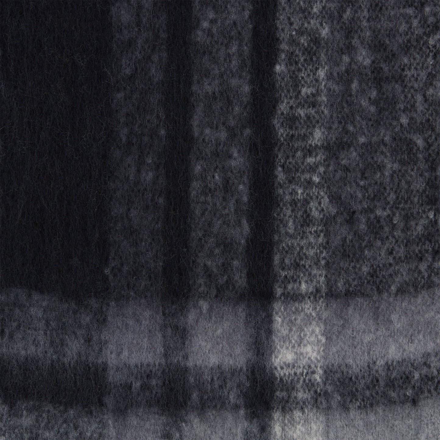 Cozy Plaid Scarf - Gray