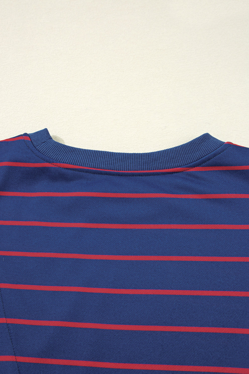Becca Blue Stripe Sweatshirt
