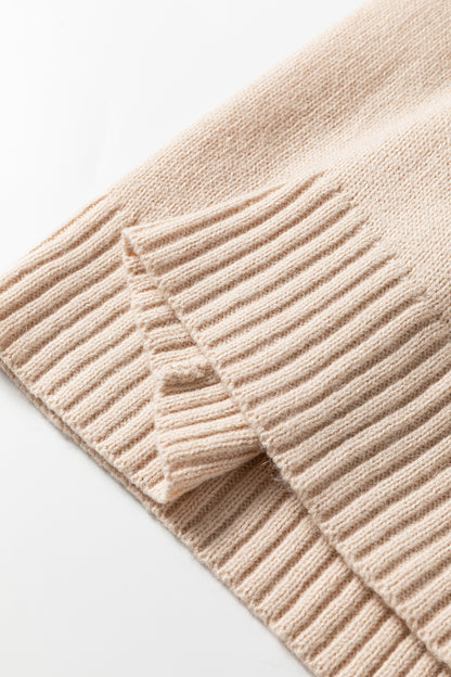 Loose Tunic Sweater Vest