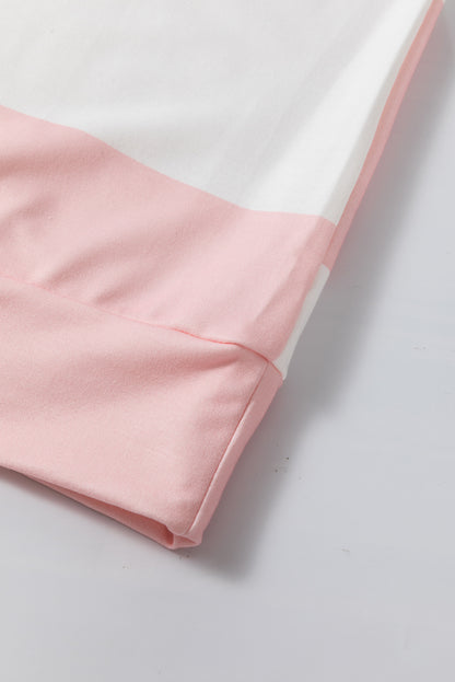 Wrenlee Light Pink Colorblock