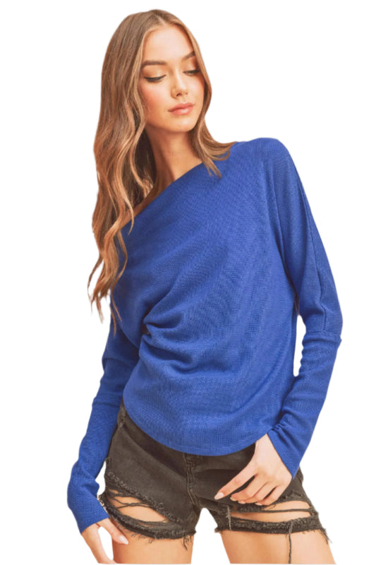 Lula Thermal Top-Cobalt