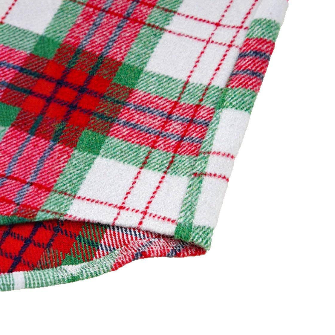 St. Patrick’s Day Green Plaid Cozy Shirt Jacket Shacket