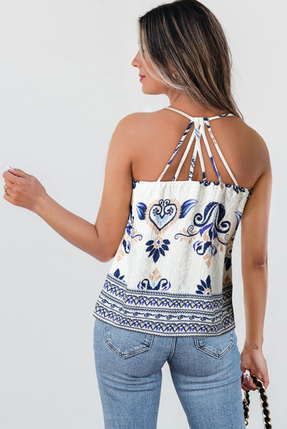 Bonnie-Blue Bohemian Fashion Tank
