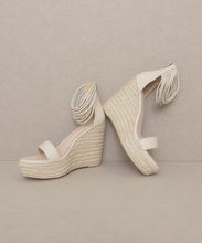 Load image into Gallery viewer, Rosalie - Layered Ankle Wedge