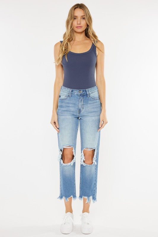 Kancan Chewed Up Mom Jean