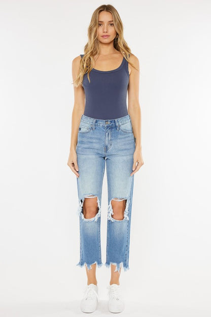 Kancan Chewed Up Mom Jean