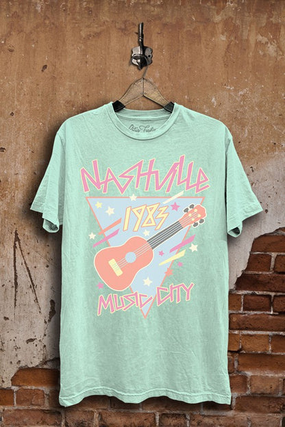 Nashville Music City Graphic Top