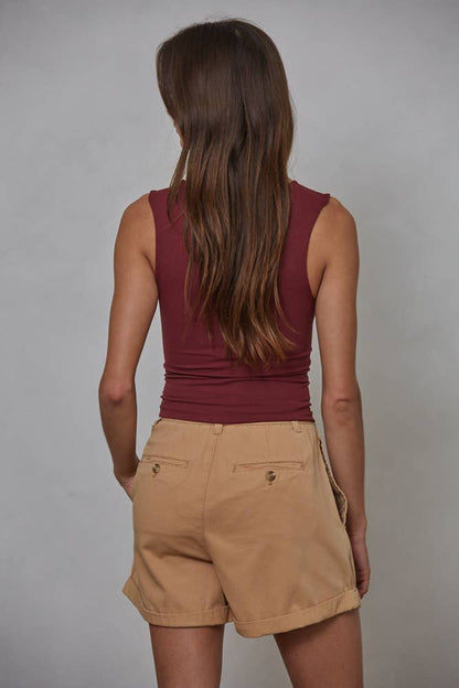 S1187N | Double Layered Seamless Top