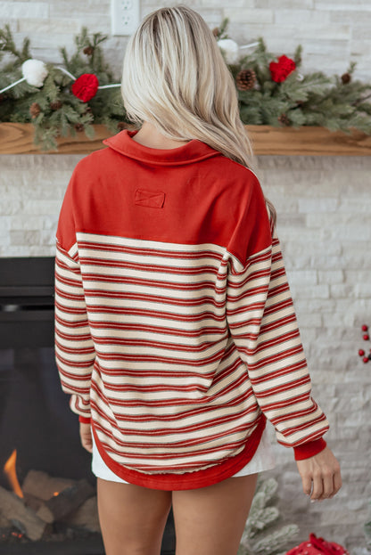 Kyleigh Red Stripe