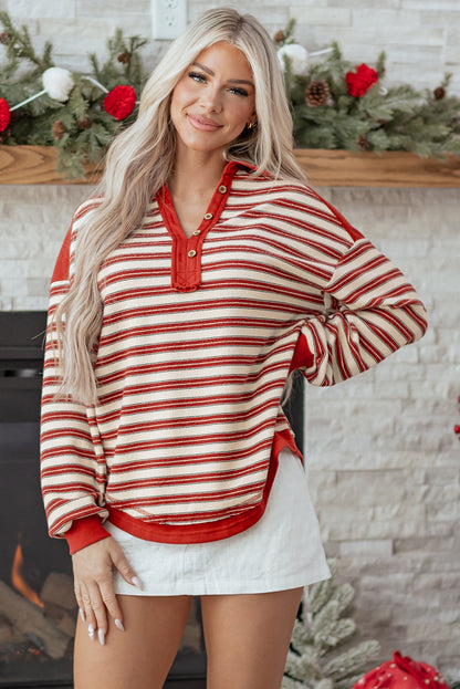 Kyleigh Red Stripe