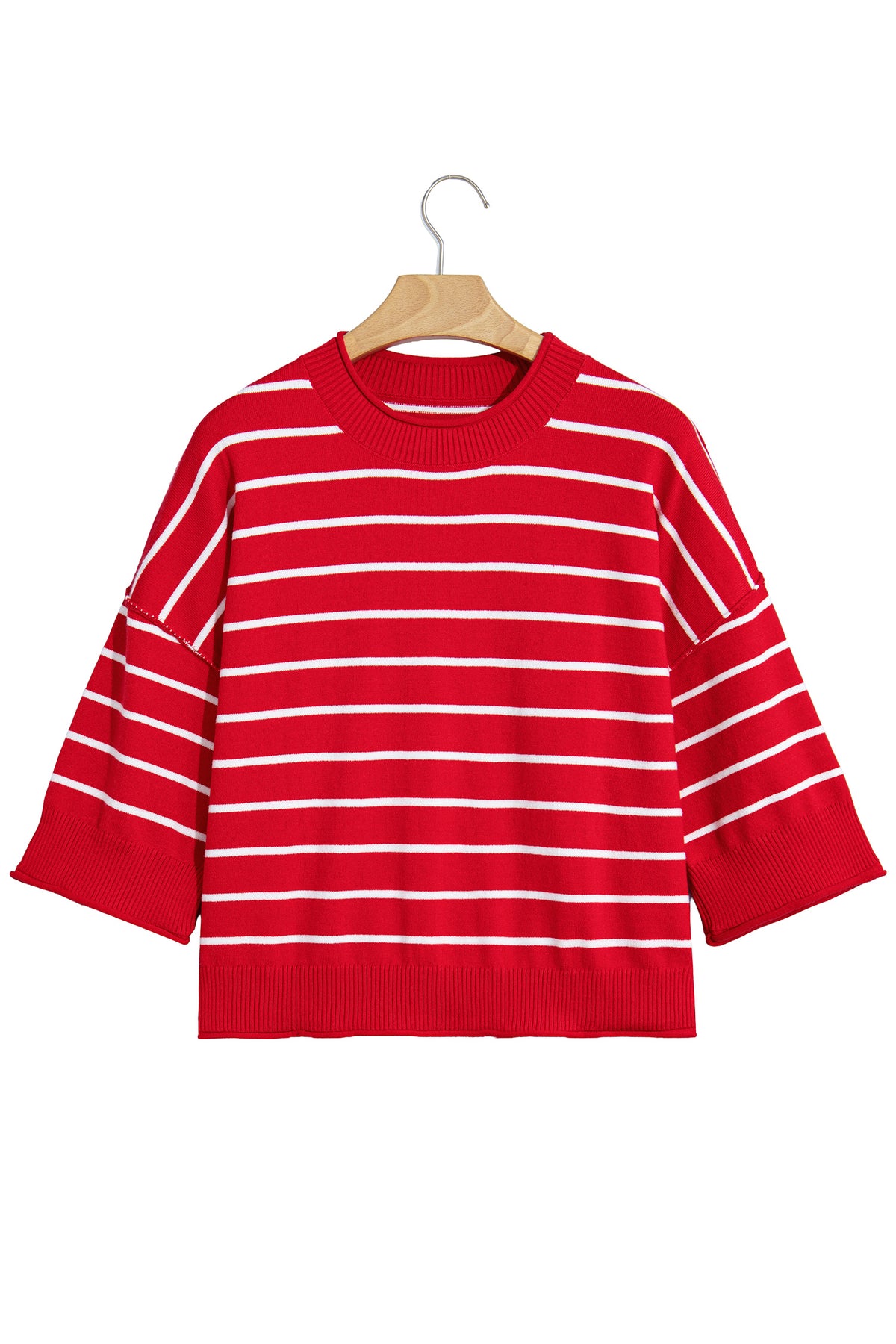 Classic Striped Knit Sweater