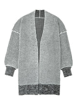 Load image into Gallery viewer, Yellow Knitted Open Front Casual Long Cardigan