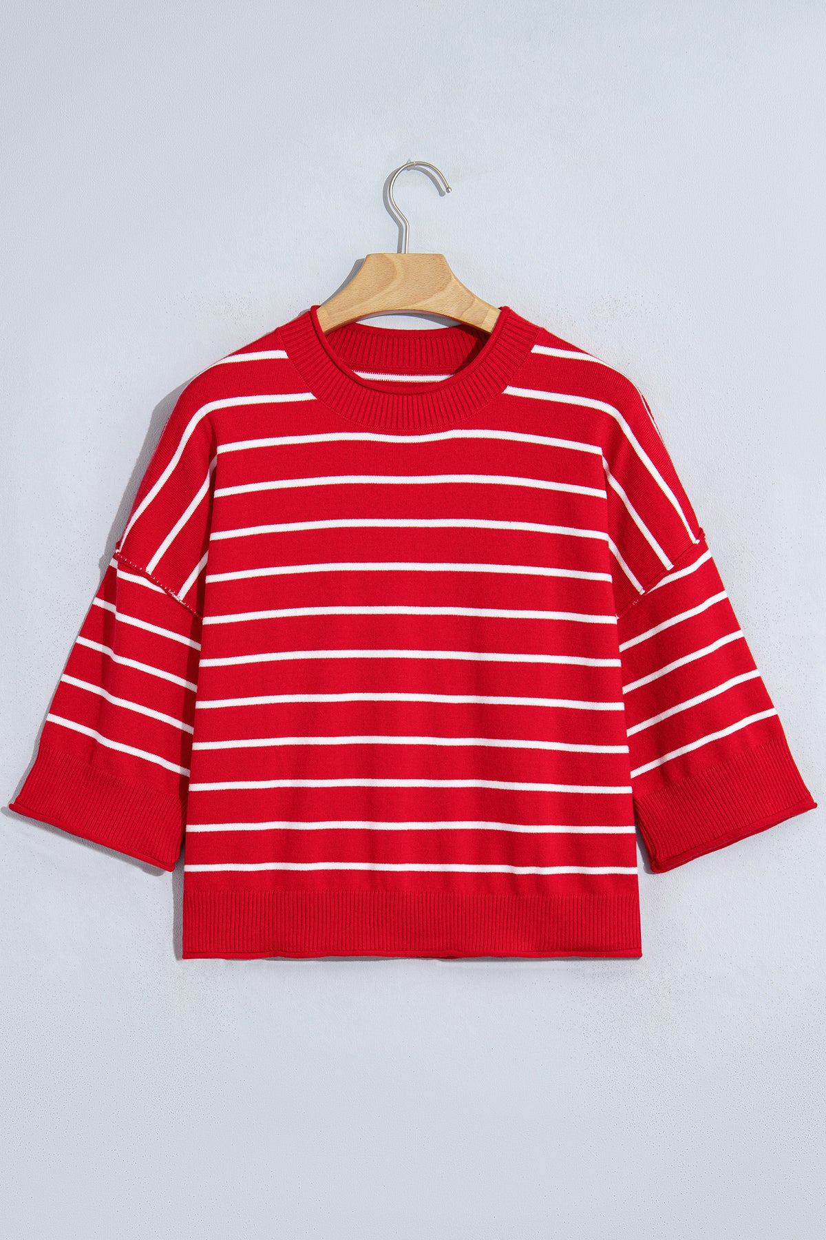 Classic Striped Knit Sweater