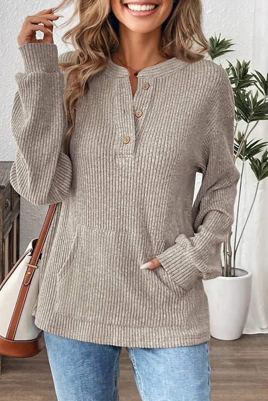 Keller Henley Knit Top