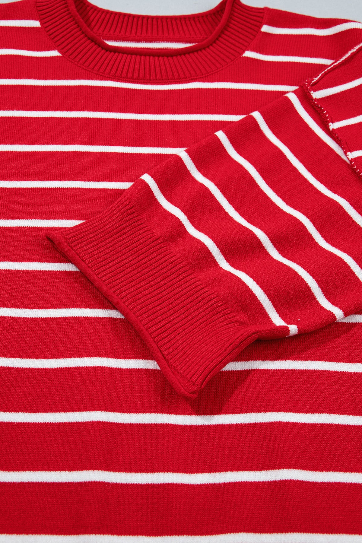 Classic Striped Knit Sweater