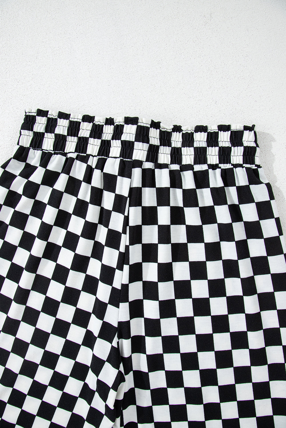 Lilly Black Checkered Lounge Set