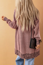 Load image into Gallery viewer, Yellow Knitted Open Front Casual Long Cardigan