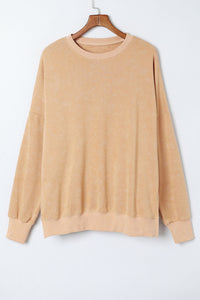Washed Oversized Sweatshirt
