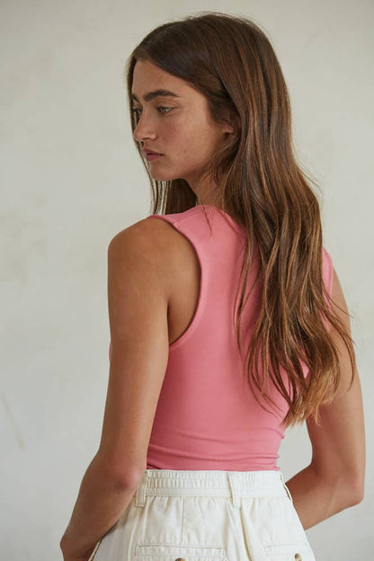 S1187N | Double Layered Seamless Top