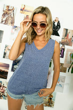 Load image into Gallery viewer, PLUS TRIBLEND SOLID FRONT TANK TOP
