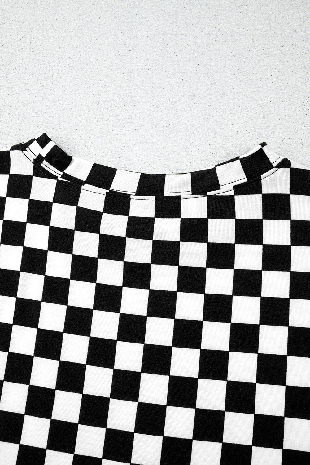 Lilly Black Checkered Lounge Set