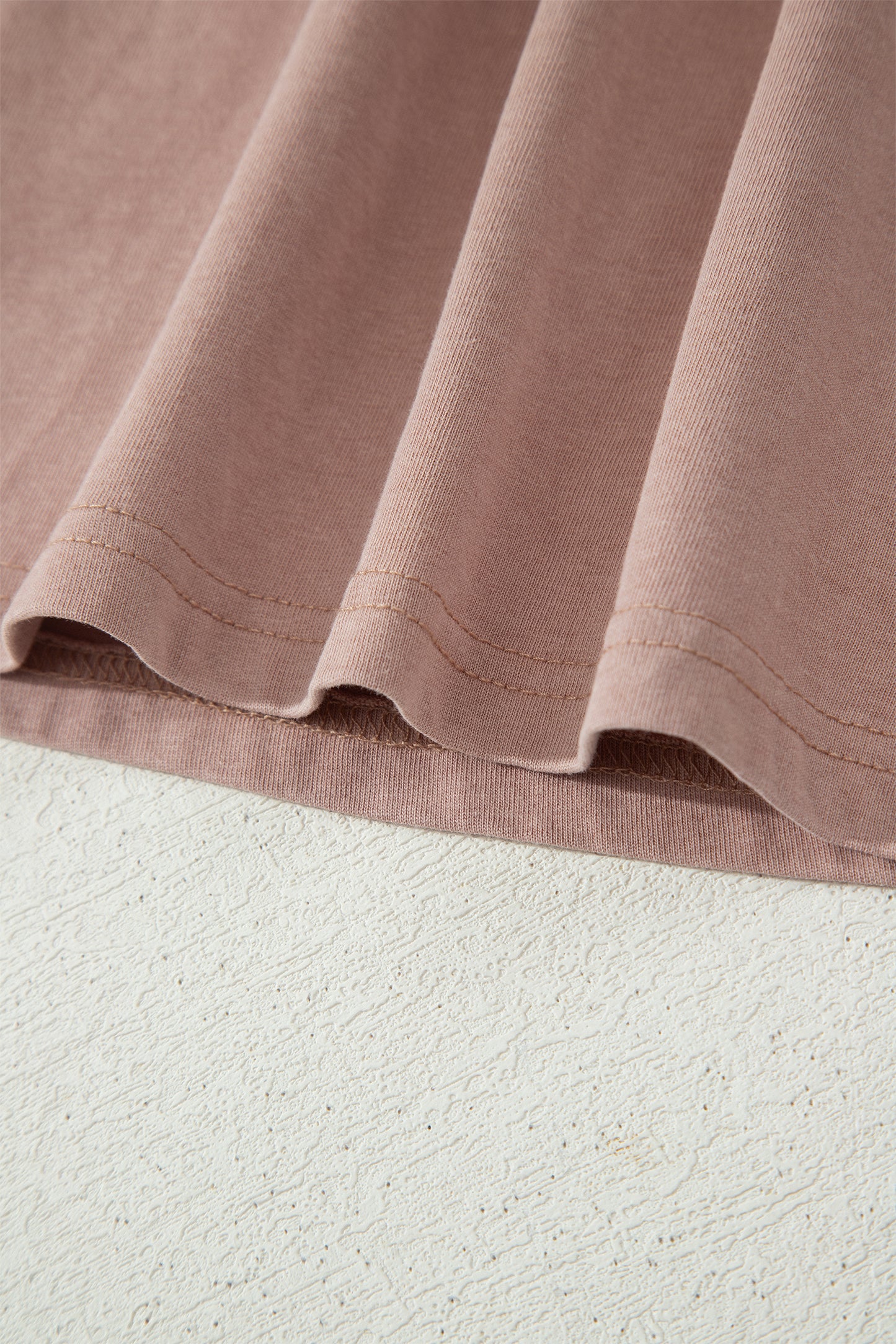 Smoke Gray Mineral Wash Mini Dress