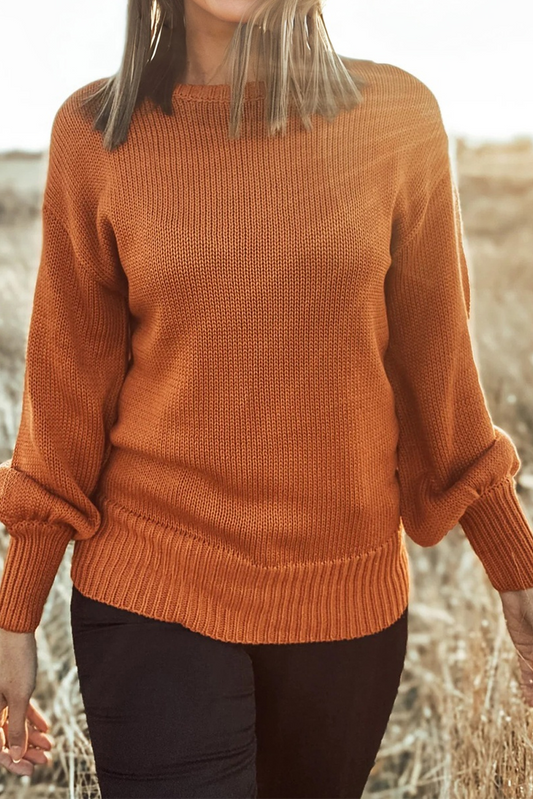 Isla- Drop Shoulder Sweater