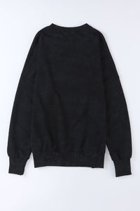 Washed Oversized Sweatshirt