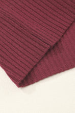 Load image into Gallery viewer, Patch Pocket Ribbed Knit Short Sleeve Sweater