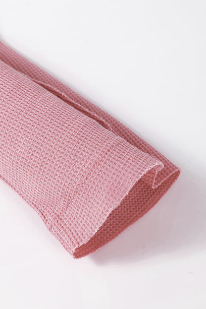 Kennedy Pink Waffle