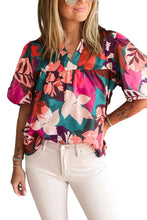 Load image into Gallery viewer, Erica Print Puff Sleeve Blouse