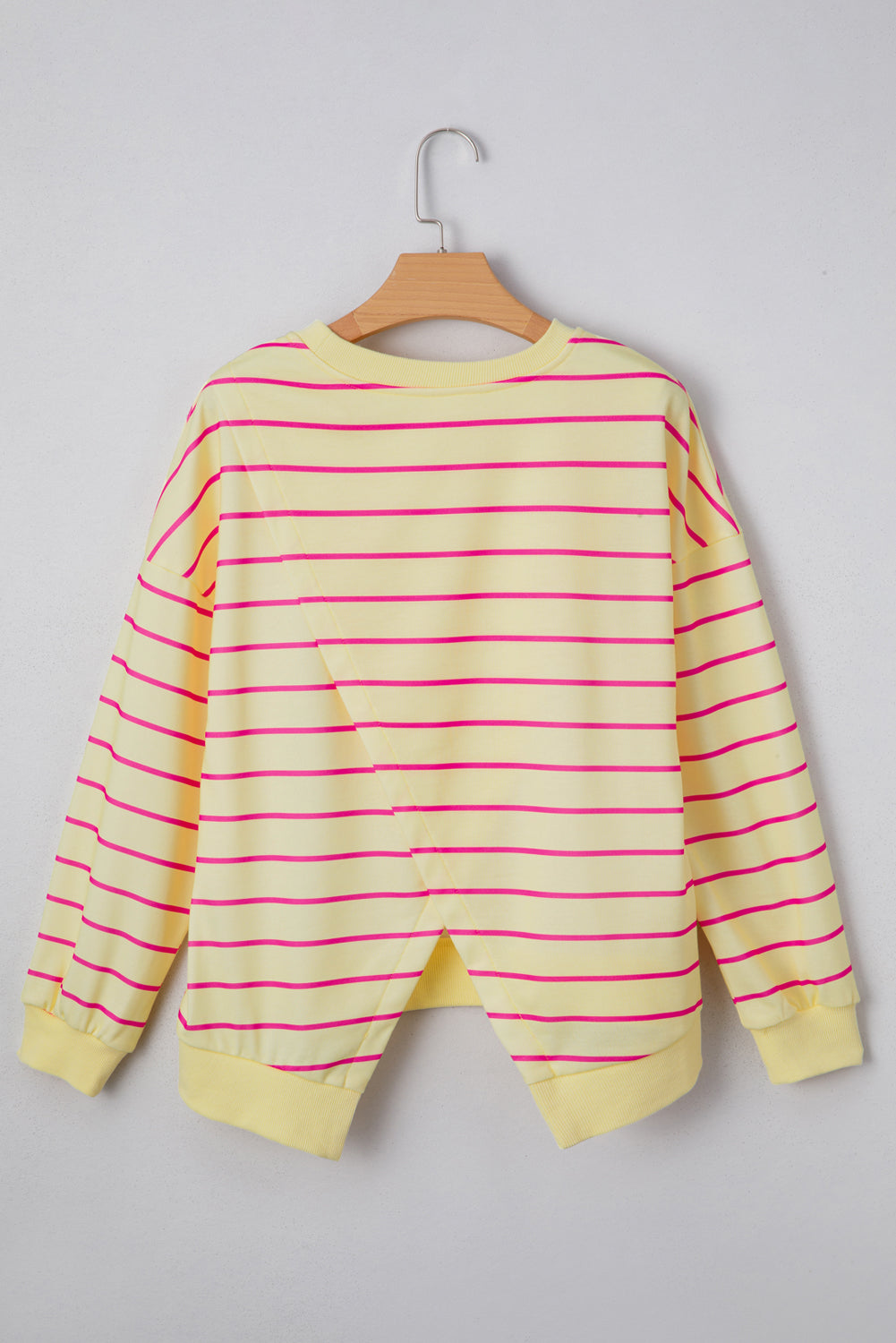 Becca Yellow Stripe Sweatshirt
