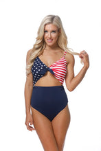 Load image into Gallery viewer, 4th of july american flag one piece