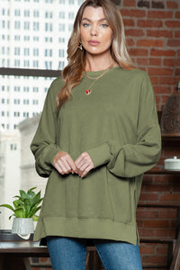 Washed Oversized Sweatshirt