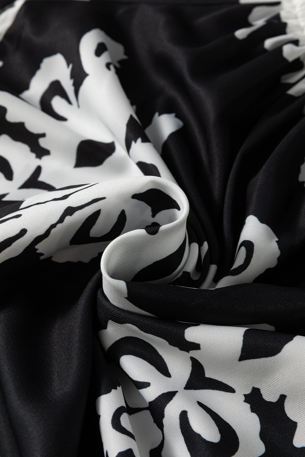 Camila Black Tribal Printed Blouse
