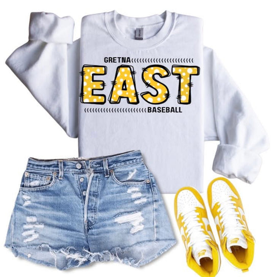 East Baseball crew/tee/hoodie