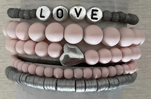 Blush Love Bracelet Set