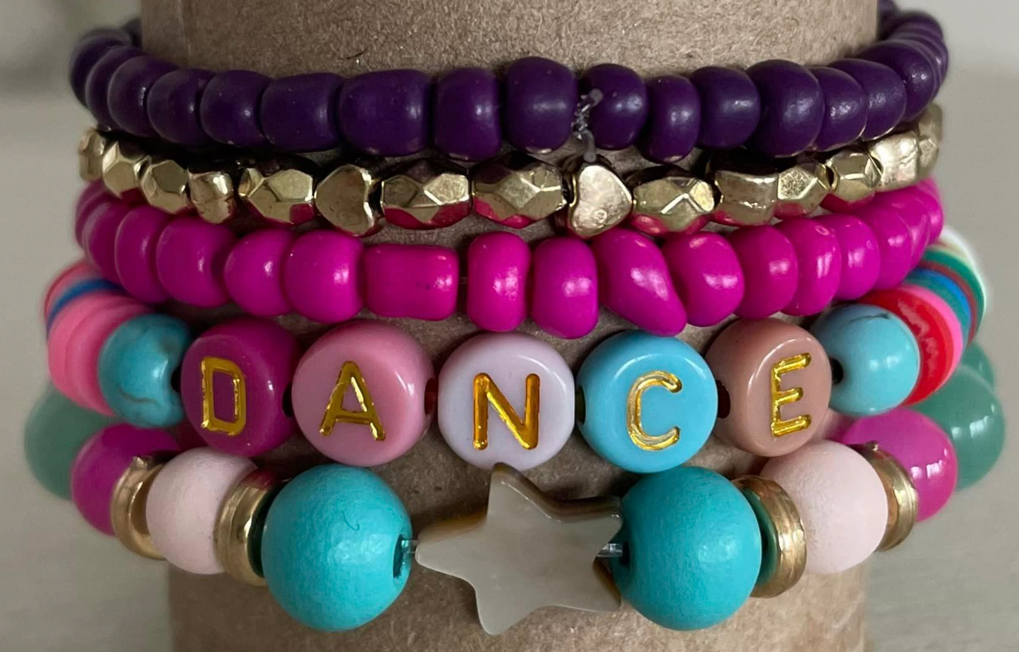 Child Size Dance Bracelet Set