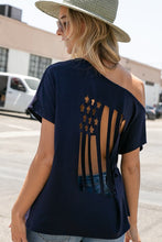Load image into Gallery viewer, PLUS 4TH OF JULY LASER CUT TOP