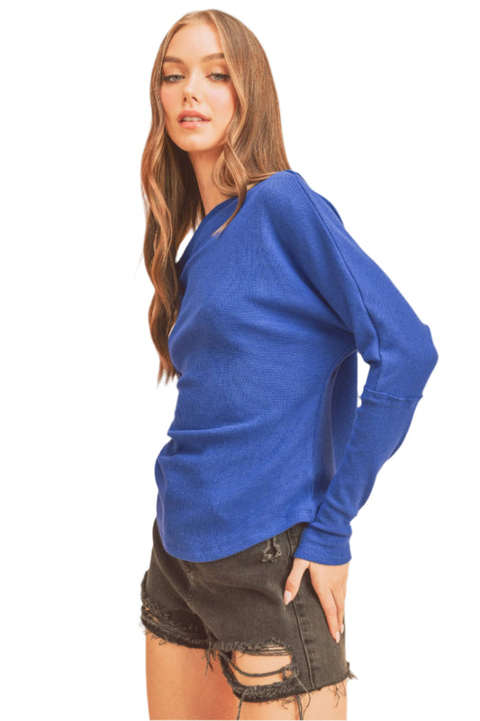 Lula Thermal Top-Cobalt